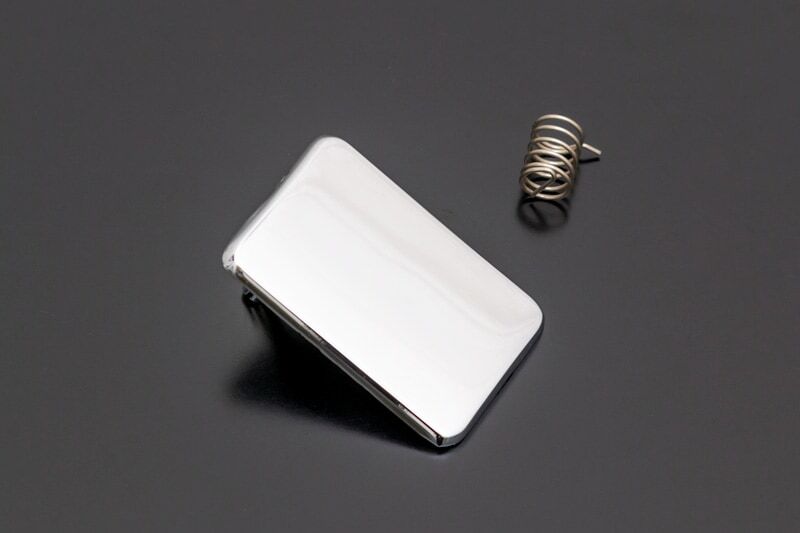 【PMC.Inc】 Z1R シートロックカバー クロームメッキ(バネ付) 73-475拍卖