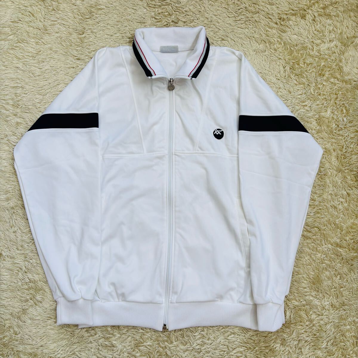 asics 80's ヴィンテージ トラックジャケット 日本製 刺繍ワッペン拍卖