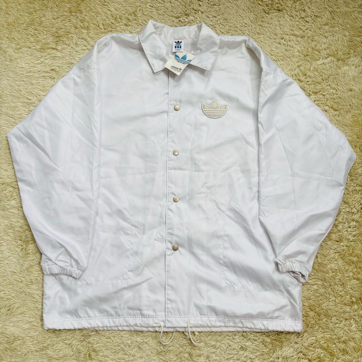 逸品 デッドストック 80sアディダス コーチジャケット サンプル品拍卖