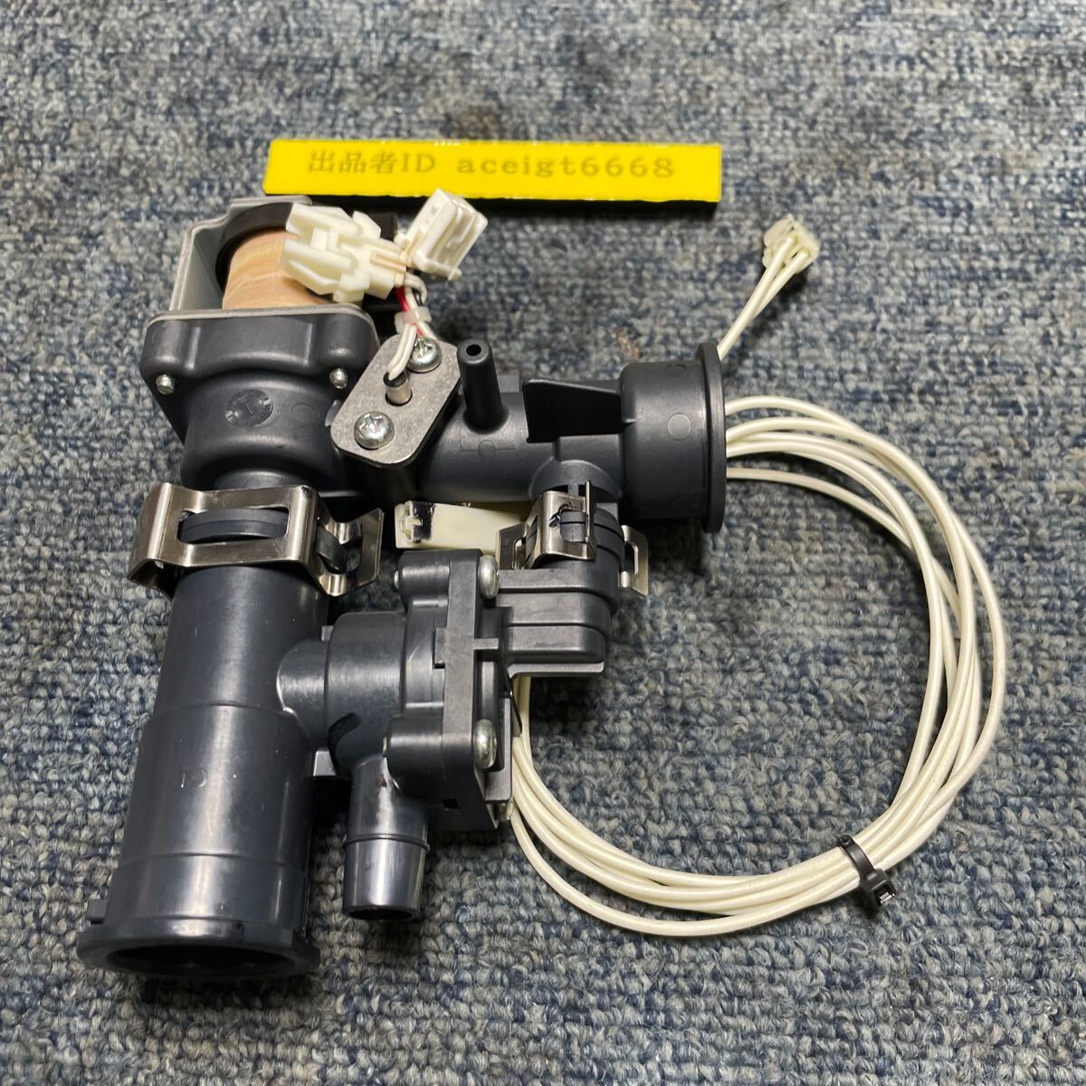 動作音確認 パナソニック ヒートポンプ給湯機 HE-K37CQ ふろ注湯弁 エコキュート 電磁弁 HE-K46CQ拍卖