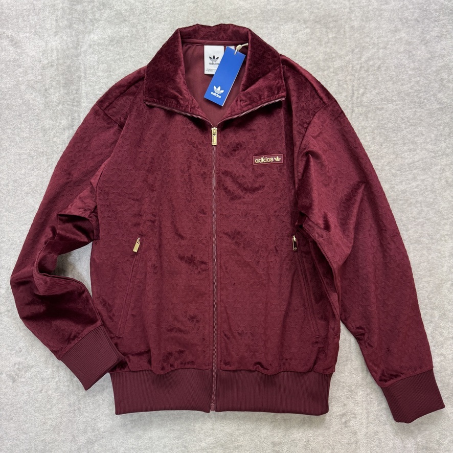 3XLサイズ 新品未使用 adidas Originals アディダス オリジナルス モノトラック モノグラム トラックトップ ジャケット ジャージ ベロア拍卖