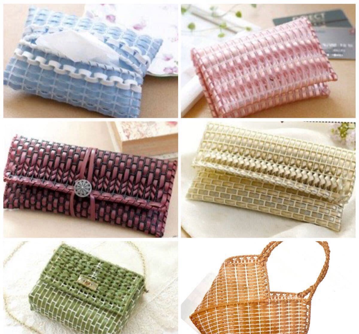 1点限り【全6種】ハワイアンコードEARTHでつくるおしゃれ小物&ミニバッグ 手芸キット ハンドメイド 手作り小物 東京交易 日本製 新品拍卖