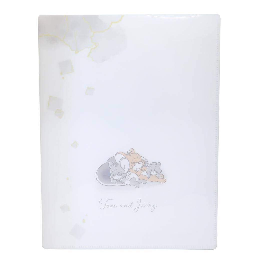 トムとジェリー ポケットファイル 10ポケットクリアファイル grayish tone ワーナーブラザース カミオジャパン 新学期拍卖