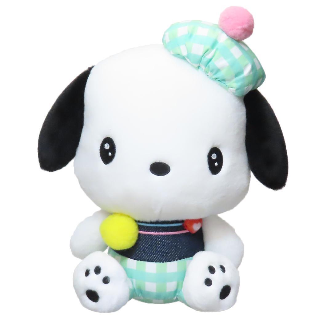ポチャッコ ぬいぐるみ プラッシュドールS ギンガムデニム サンリオ ナカジマ プレゼント キャラクター グッズ拍卖