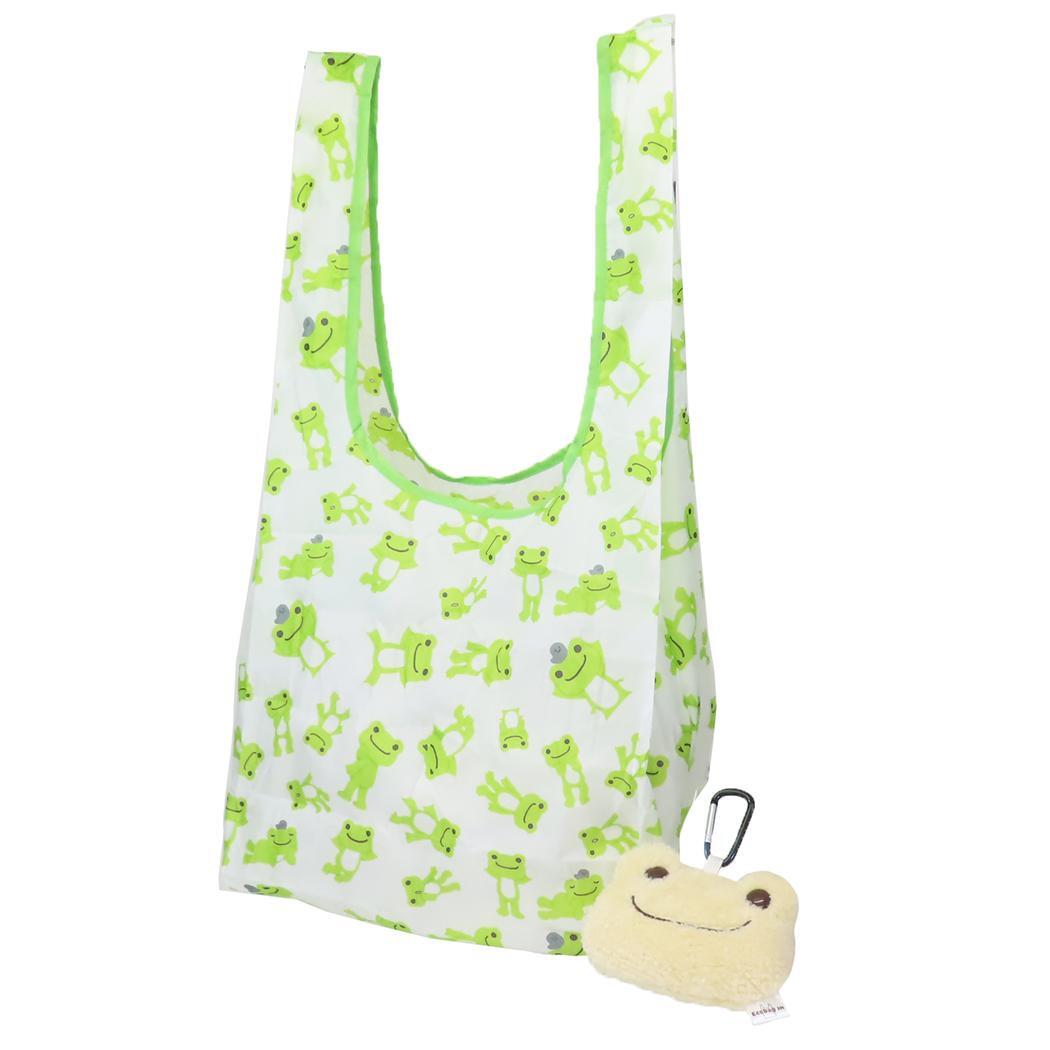 かえるのピクルス ショッピングバッグ ぬいぐるみエコバッグ BE ナカジマ ぬいぐるみショッピングバッグ お買い物かばん キャラク拍卖