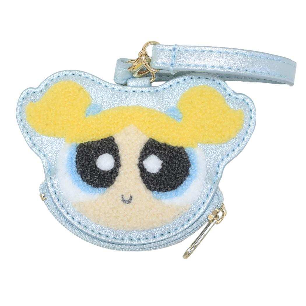 パワーパフガールズ ミニポーチ おかおサガラミニポーチ バブルス マリモクラフト 小物入れ キャラクター グッズ拍卖