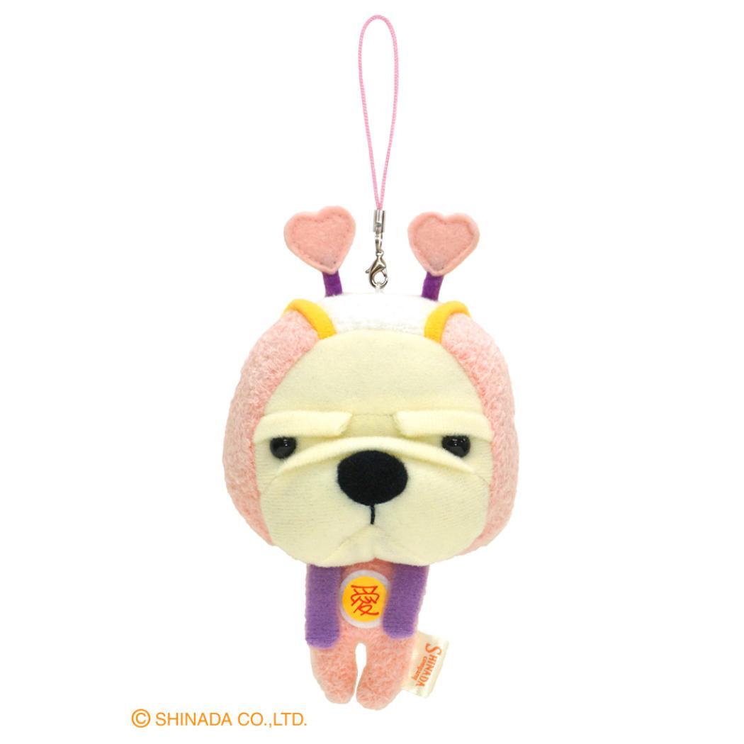 なぎお マスコットキーホルダー ストラップ スーパーなぎおマン ラブピンク シナダグローバル チャーム ぬいぐるみキーホルダー キ拍卖