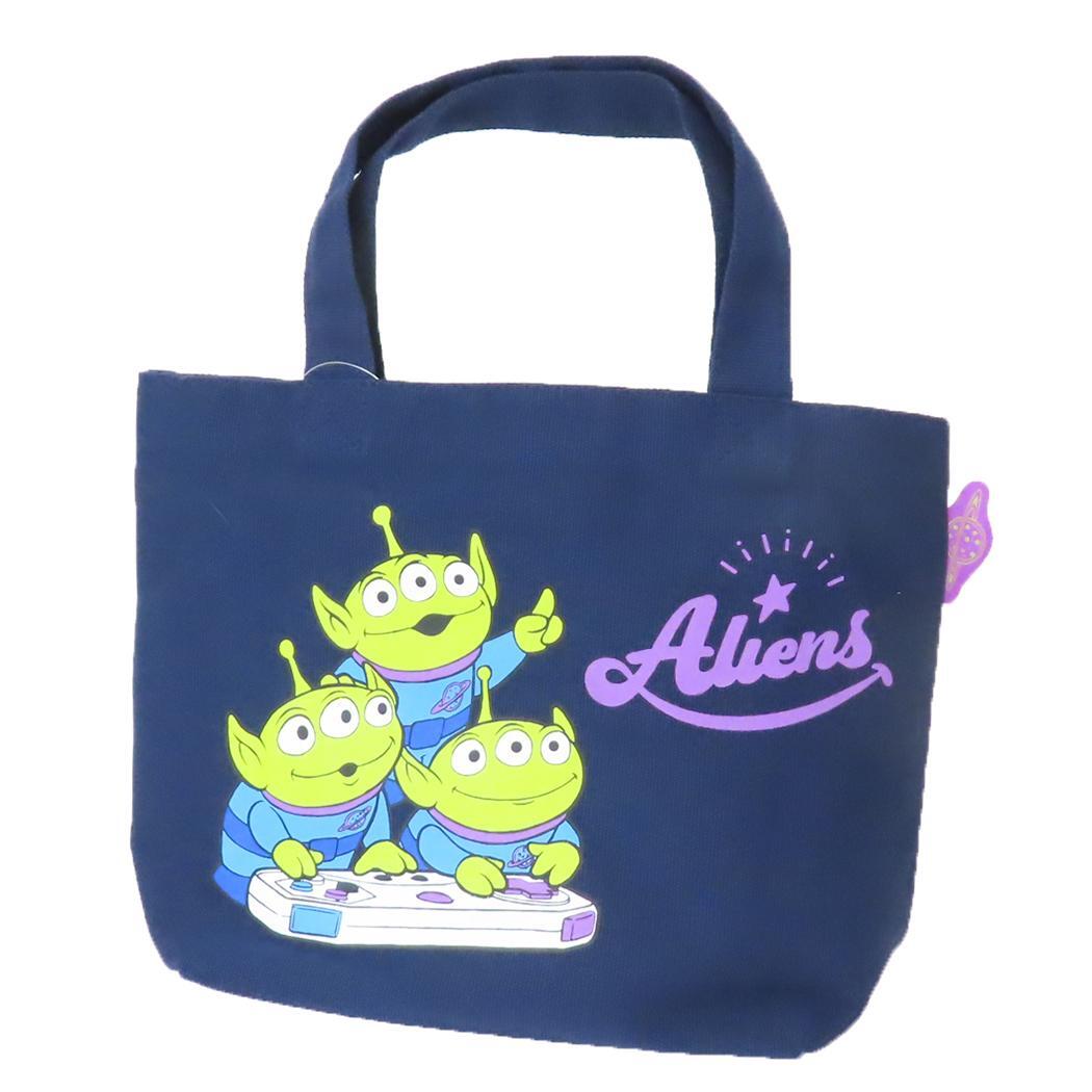 トイストーリー ランチバッグ カラーマチ付バッグ エイリアン ディズニー スモールプラネット マチ付き お弁当かばん キャラクター拍卖