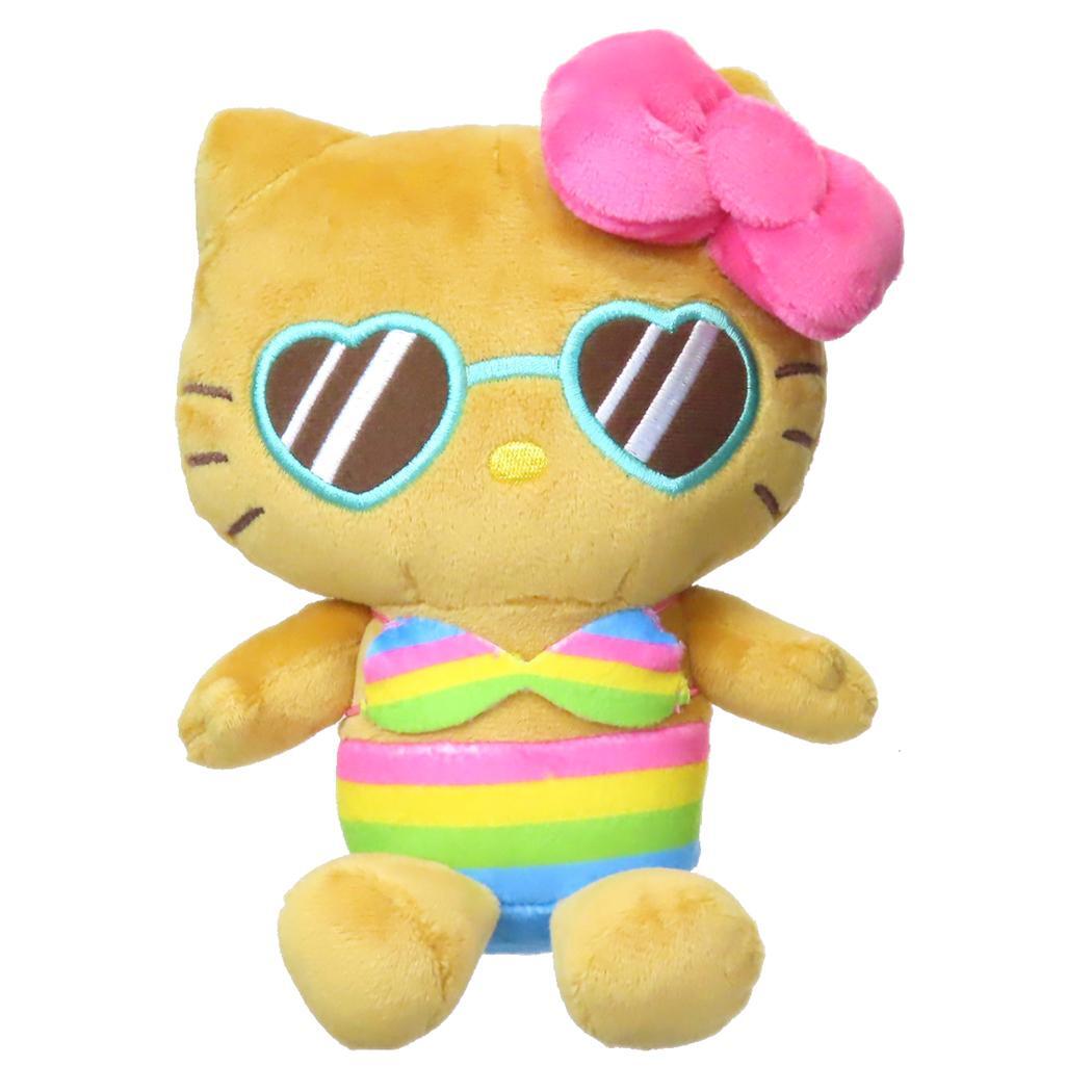ハローキティ ぬいぐるみ お座りぬいぐるみ 日焼けシリーズ サングラス サンリオ ケイカンパニー プレゼント かわいい プラッシュ拍卖
