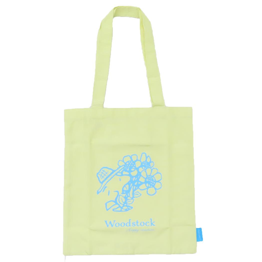 スヌーピー 手提げかばん トートバッグ ウッドストック vacation ピーナッツ マリモクラフト サブバッグ キャラクター グ拍卖