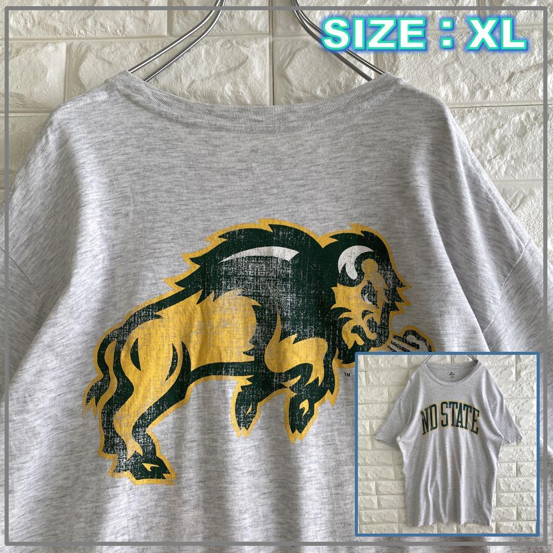 バイソン グラフィック フェード Tシャツ オーバーサイズ XL 4096拍卖