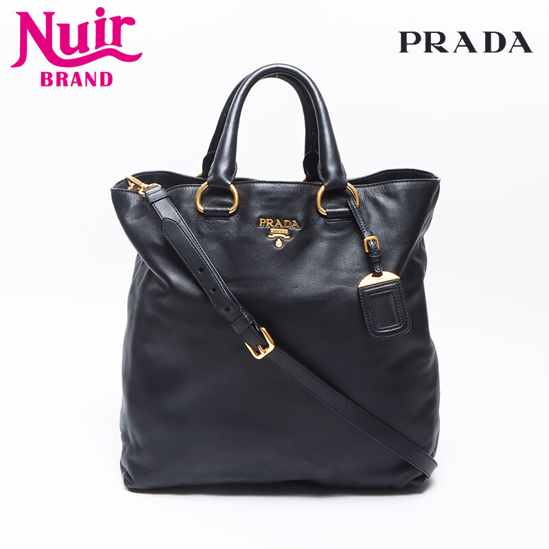 プラダ PRADA ハンドバッグ 2way ブラック拍卖