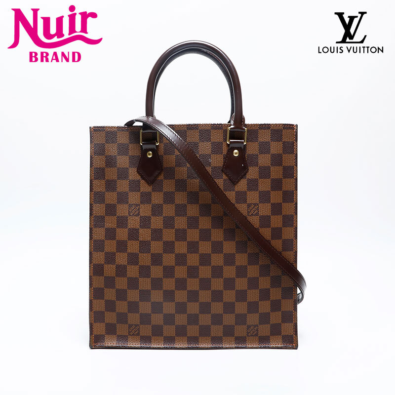 ルイ・ヴィトン LOUIS VUITTON トートバッグ 2013年製 ダミエ サック・プラ PM ブラウン拍卖