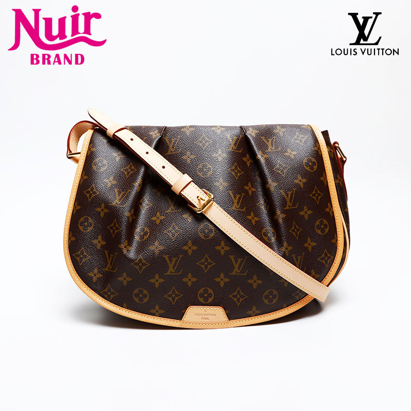 ルイ・ヴィトン LOUIS VUITTON ショルダーバッグ 2011年製 モノグラム メニルモンタンMM ブラウン拍卖