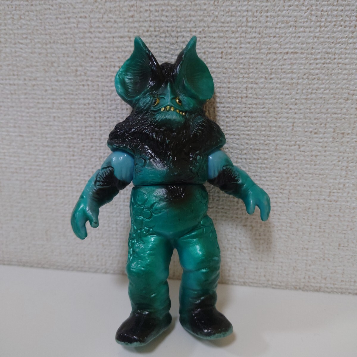 イカルス星人 ポピー キングザウルスシリーズ ソフビ 当時物 ウルトラマン 怪獣 円谷プロ フィギュア 足形 足跡拍卖