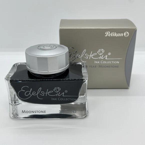 【限定品】Pelikan ペリカン 万年筆 ボトルインク エーデルシュタイン 2020 ムーンストーン グレー 50ml Moonstone 新品■拍卖