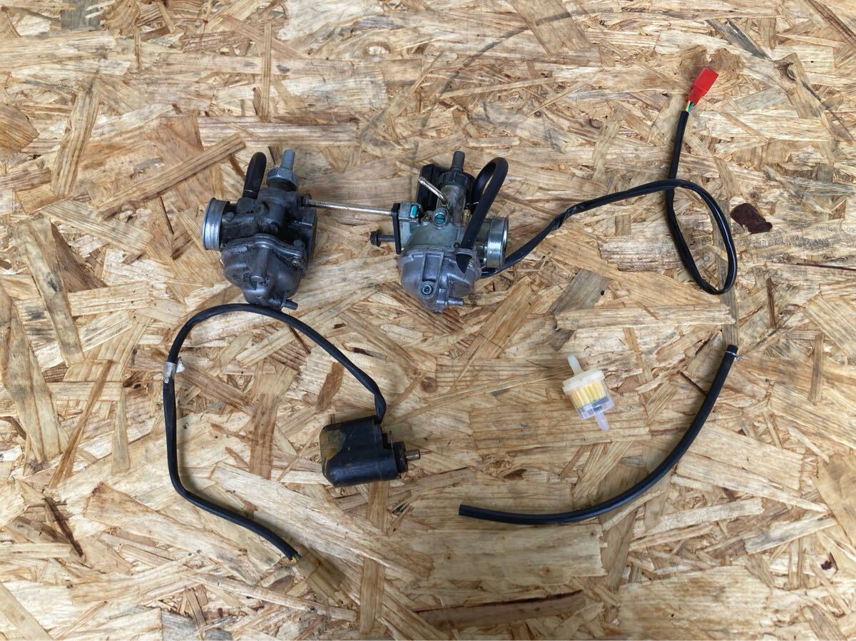 59337■ ホンダ スーパーディオ AF27 (206番台〜) 社外 純正 キャブレター キャブ セット拍卖