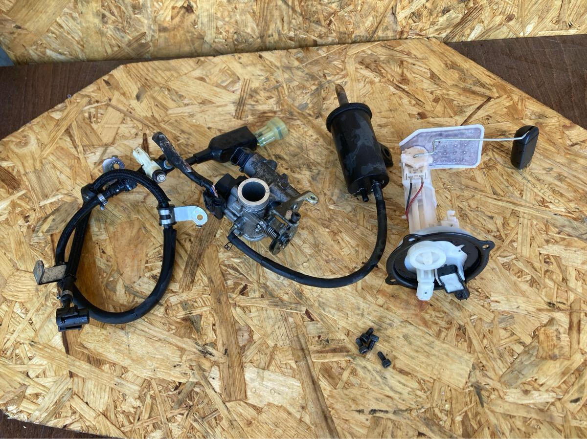 59495■ ヤマハ GEAR ギア UA08J (011番台~) 実動 インジェクター スロットルボディ ガソリンポンプ 燃料 センサー拍卖