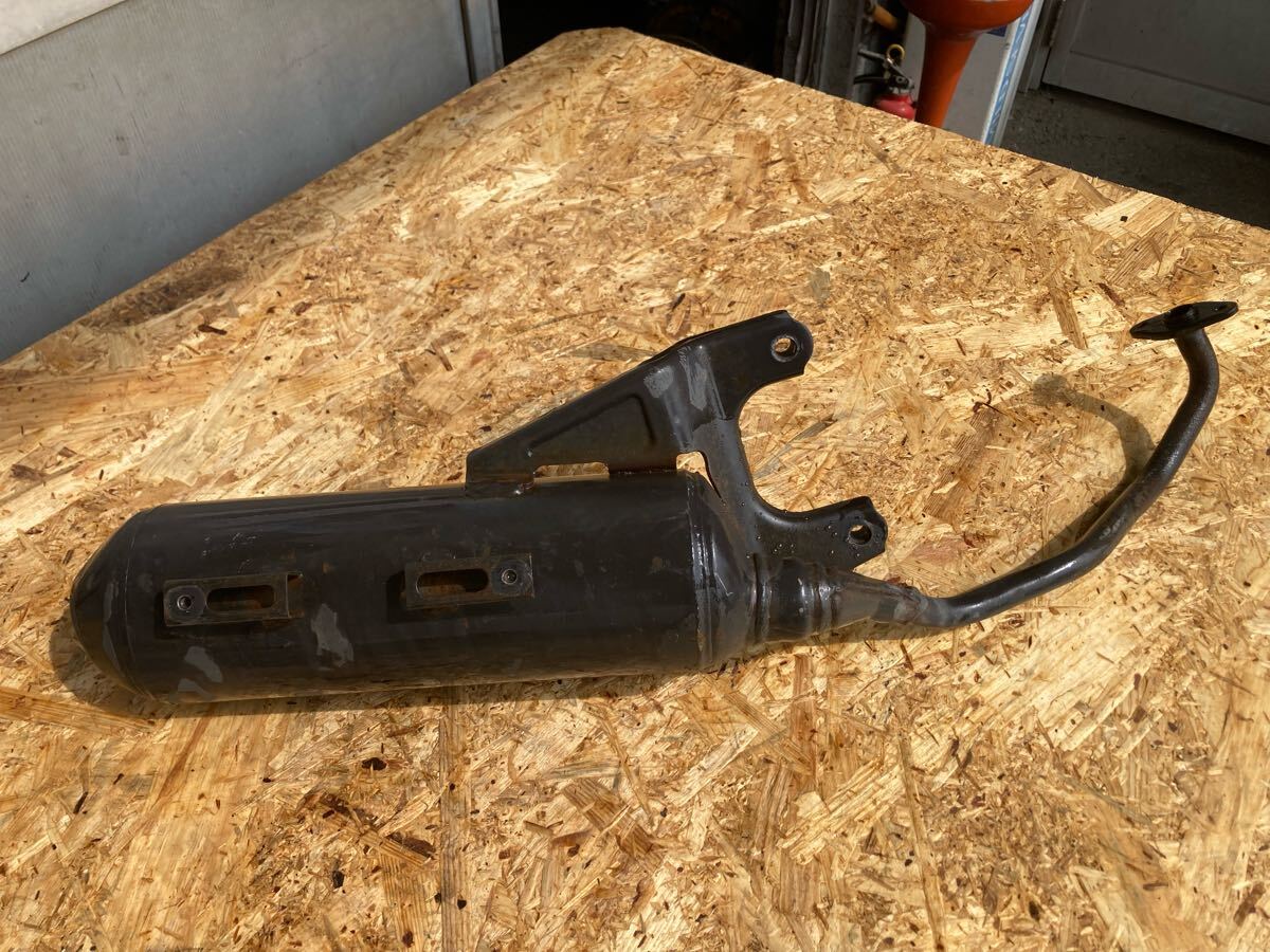 59277■ ホンダ タクト AF79 (130番台〜) 実動 吹き上がりOK 純正マフラー HM GGZ K2拍卖