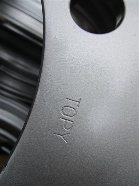 送料無料 新車外し 4軸低床 TOPY 19.5×6.75 147-12 8穴 ISO 平面座 12本セット拍卖