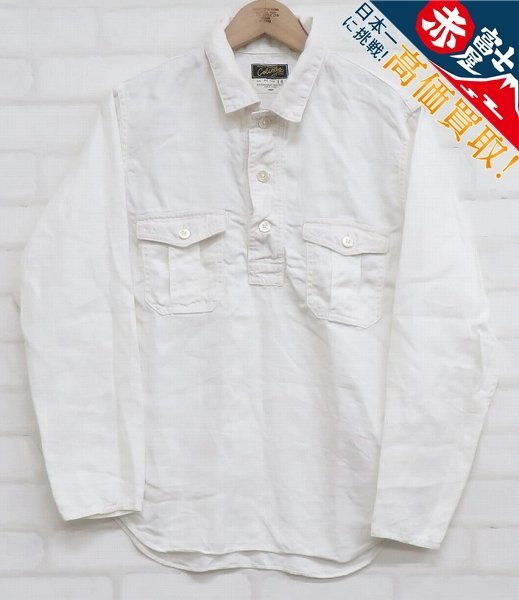 9T2856/COLIMBO Grayman Rayloader Shirt ZR-0304 コリンボ リネンプルオーバーシャツ拍卖