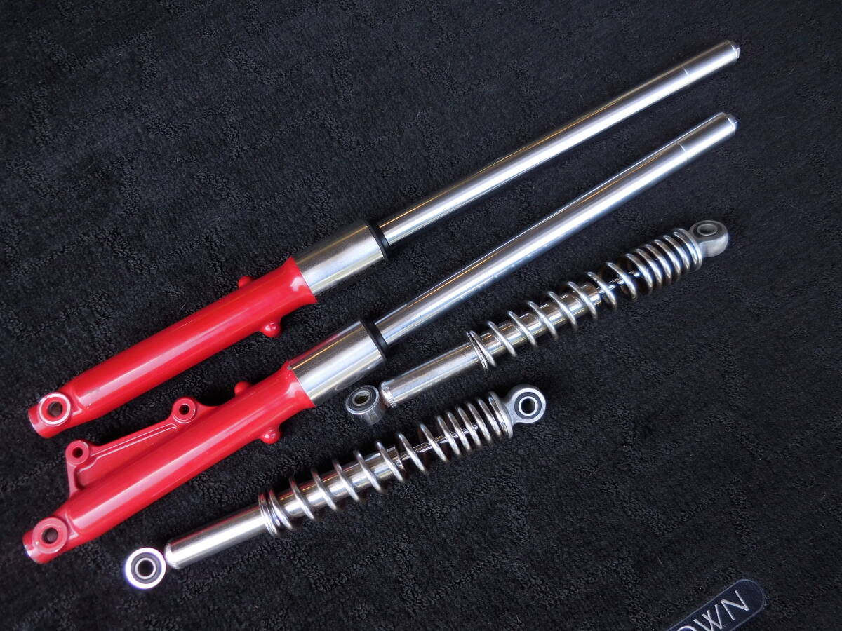 ドリーム50 ac15 フロントフォーク リアサス セット サス ショック リアショック ホンダ 純正拍卖