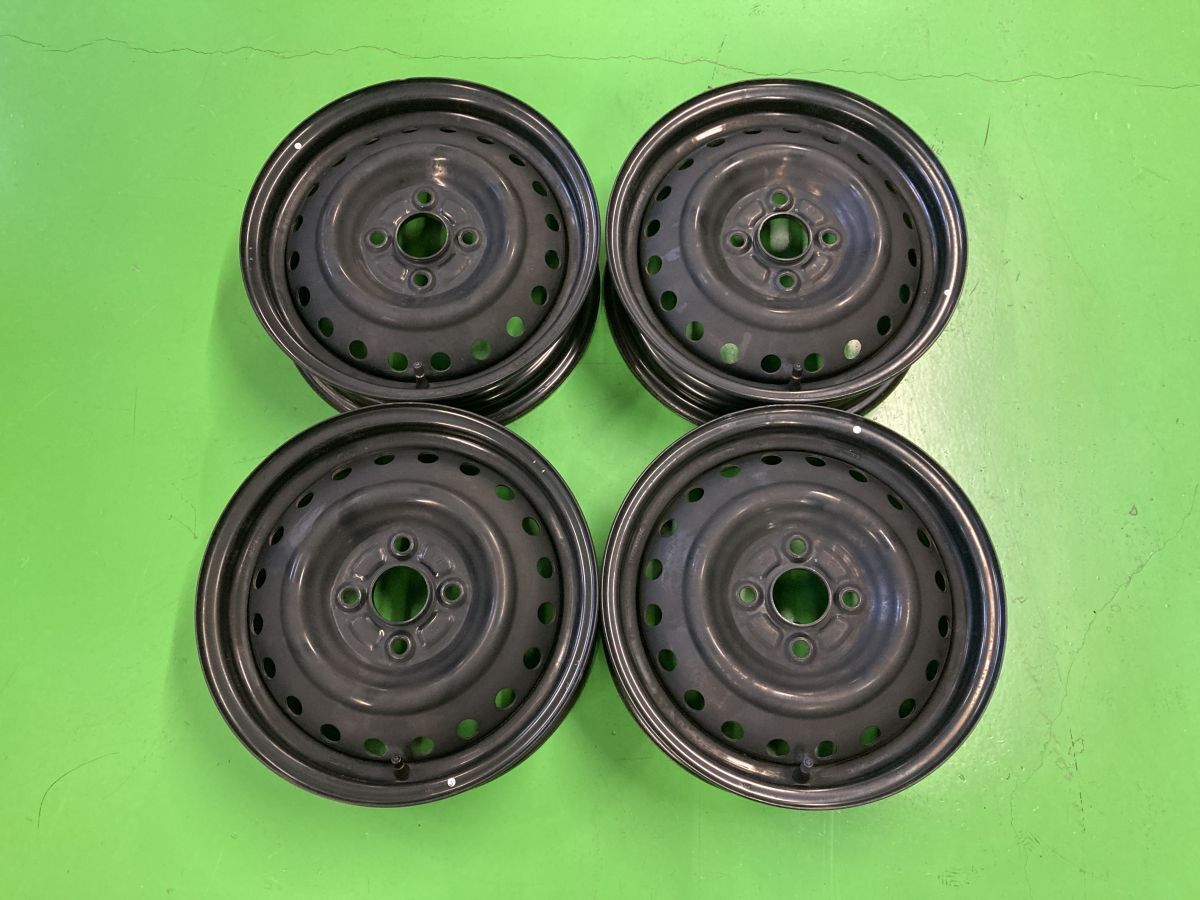 ダイハツ LA700S ウェイク 純正 14インチスチールホイール 4本SET 4.5J +45 4H 100 54φ LA700A ピクシスメガ拍卖