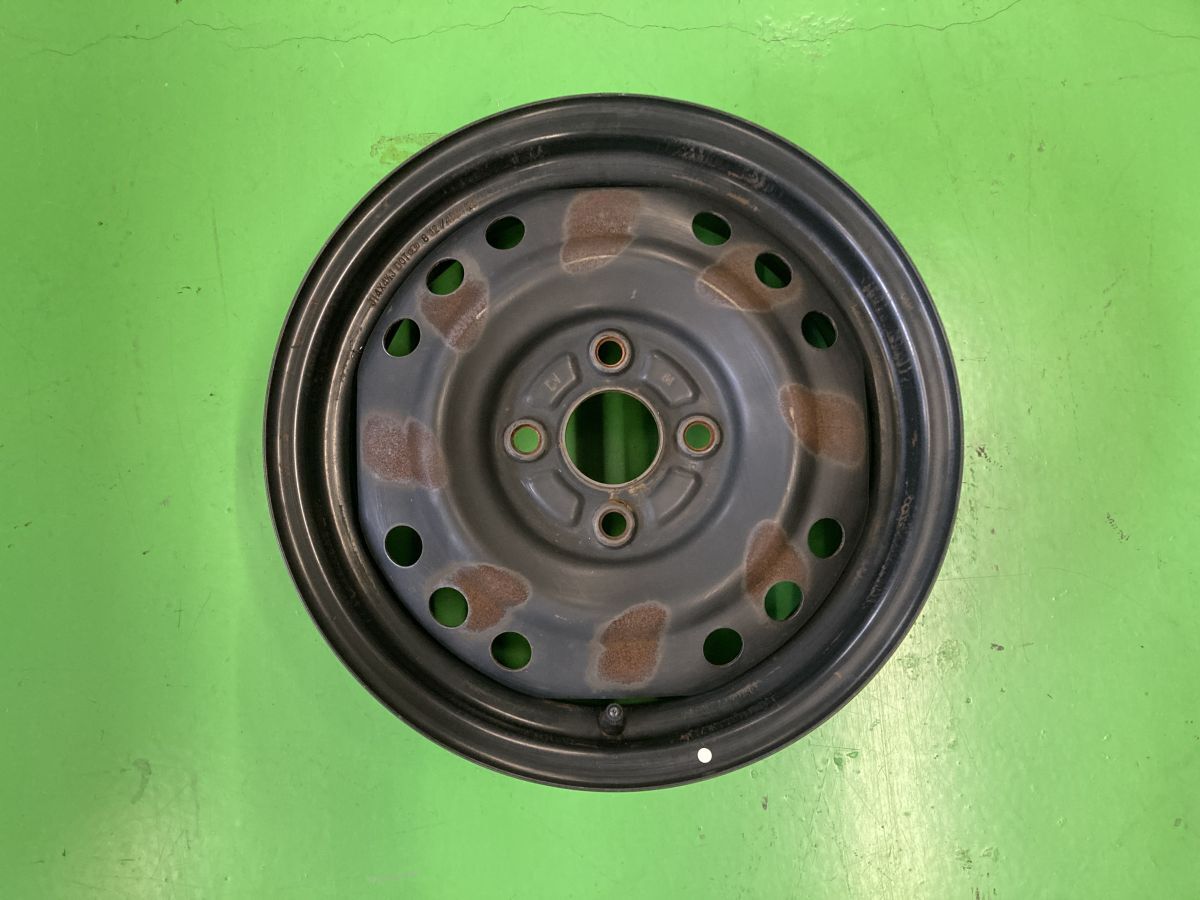 ダイハツ L175S L185S ムーブ 純正 14インチスチールホイール 1本 42611-B2020 4.5J +45 4H 100 54φ拍卖