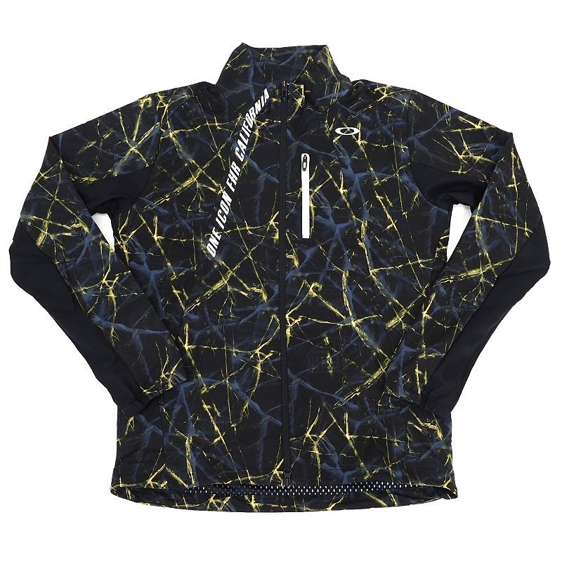 E06275 新品 OAKLEY/SKULL CRACK MX JACKET ジャケット 【サイズ:JPN L】 ブラック FOA404246 オークリー メンズ拍卖