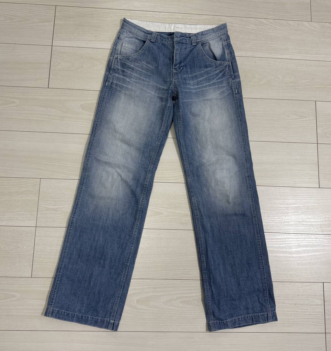 ★マレットメット male't me't デニムパンツ ジーンズ ストレート 36 日本製★拍卖