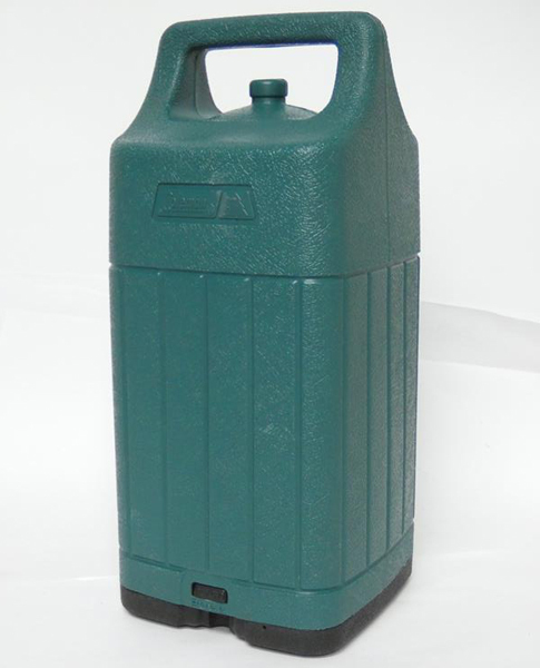 ■Coleman コールマン 中型ランタン用 ハードケース モミの木 グリーン 286 288 282 285等 1993年 ③拍卖