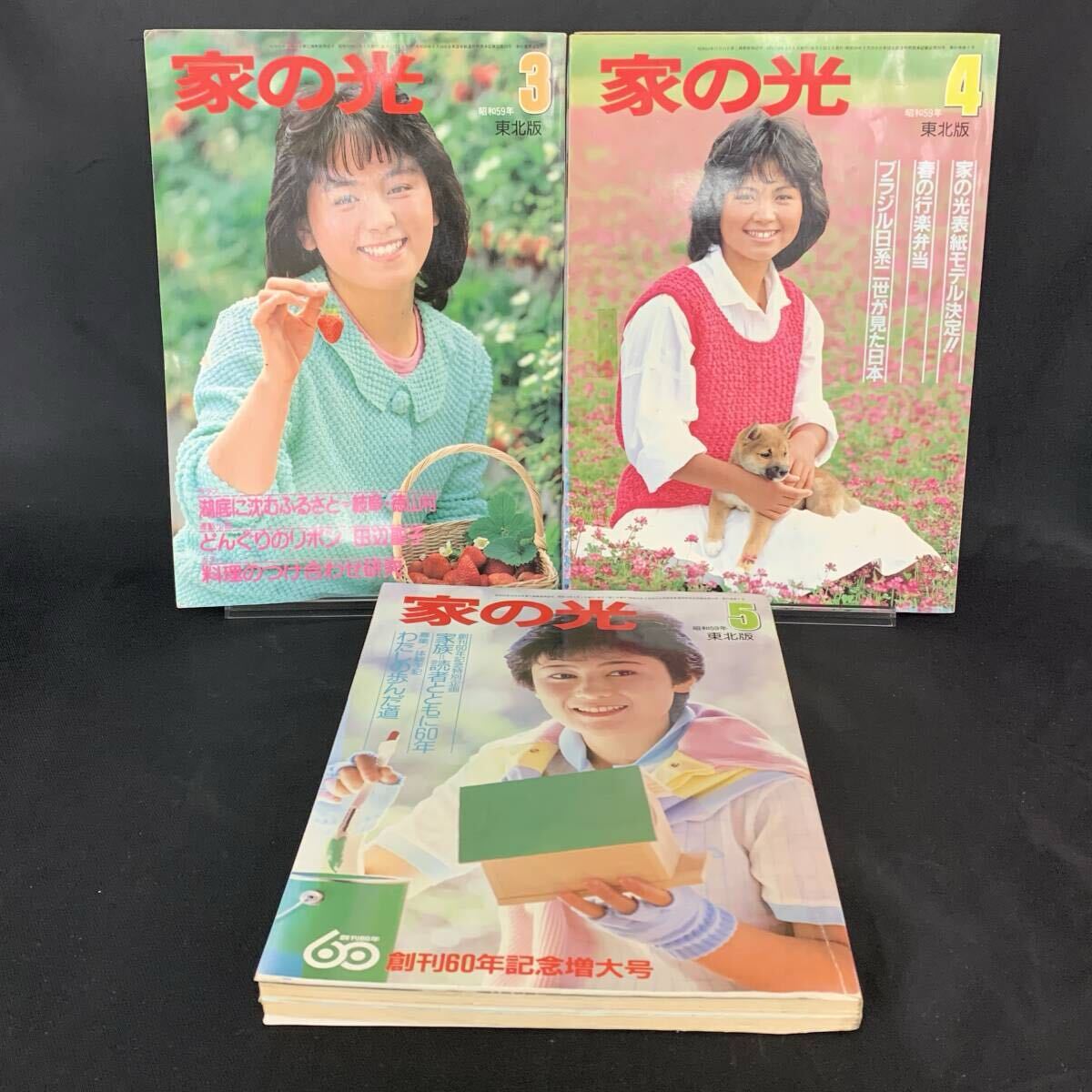 家の光 東北版 昭和59年/1984年 3月号・4月号・5月号 3冊セット 家の光協会 昭和レトロ/アンティーク/当時物/コレクション MZ414拍卖