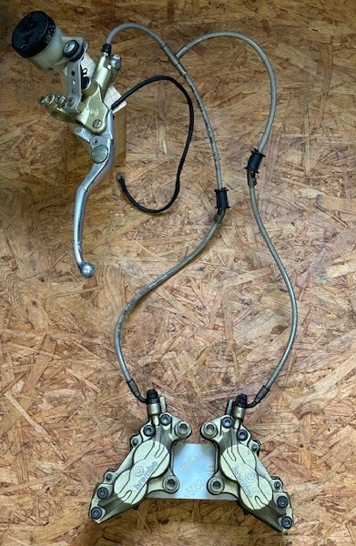 モンスターS4R純正Fブレンボブレーキ一式拍卖