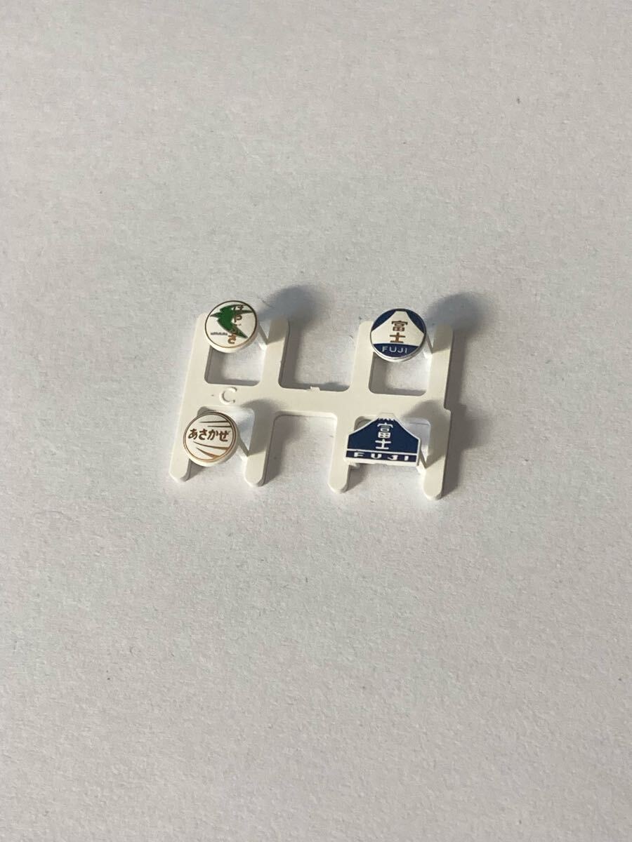 TOMIX 98802 ED76用 ヘッドマーク はやぶさ 富士 あさかぜ 国鉄 24系25-100形特急寝台客車(はやぶさ)セットばらし拍卖