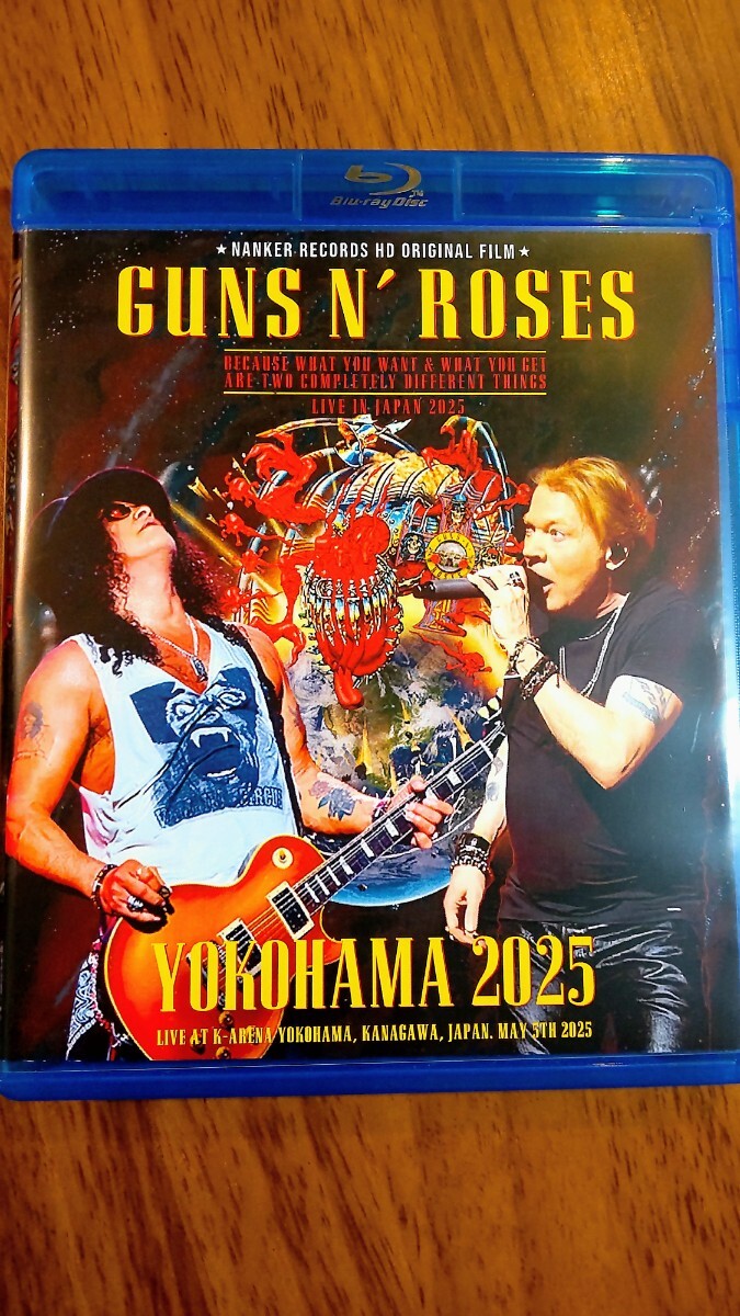 Guns N' Roses GNR ガンズ・アンド・ローゼズ二枚組 SLASH スラッシュ AXL ROSE アクセル・ローズ拍卖