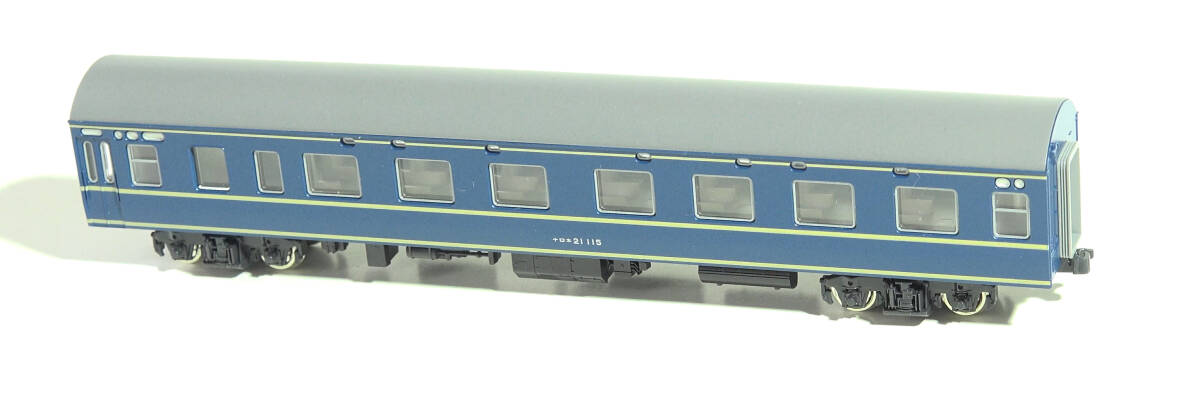 【F3JW40●】KATO「No.5086-1 ナロネ21」ケースなし 20系寝台客車 ブルートレイン 中古Nゲージ ジャンク カトー拍卖