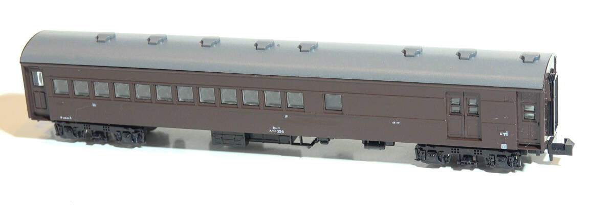 【H54A27】KATO「No.510 スハニ35茶 東シナ表記」ケースなし 旧型客車 中古Nゲージ ジャンク カトー拍卖