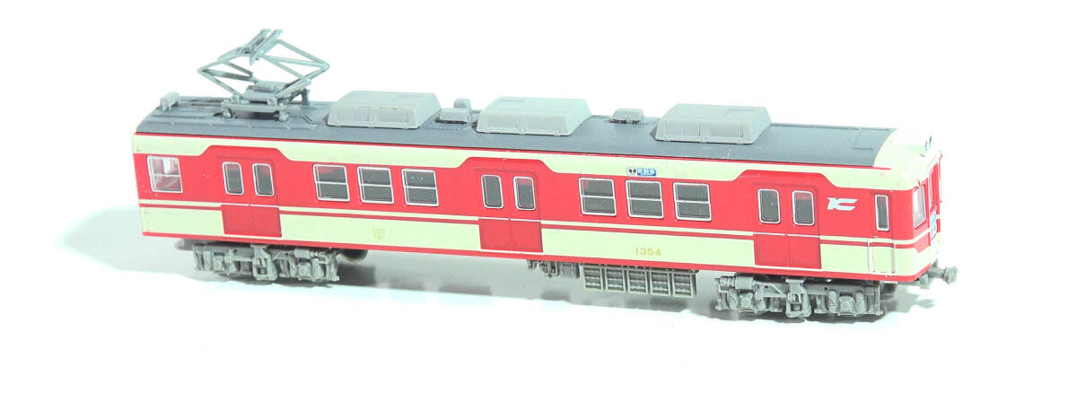 【G4QZ69】TOMYTEC鉄道コレクション「神戸電鉄デ1354」ケースなし 鉄道コレクション第21弾 中古Nゲージ ジャンク拍卖