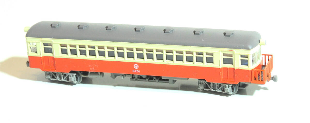 【H52211】TOMYTEC鉄道コレクション「北陸鉄道キハ5201」ケースなし 鉄道コレクション第10弾 中古Nゲージ ジャンク拍卖