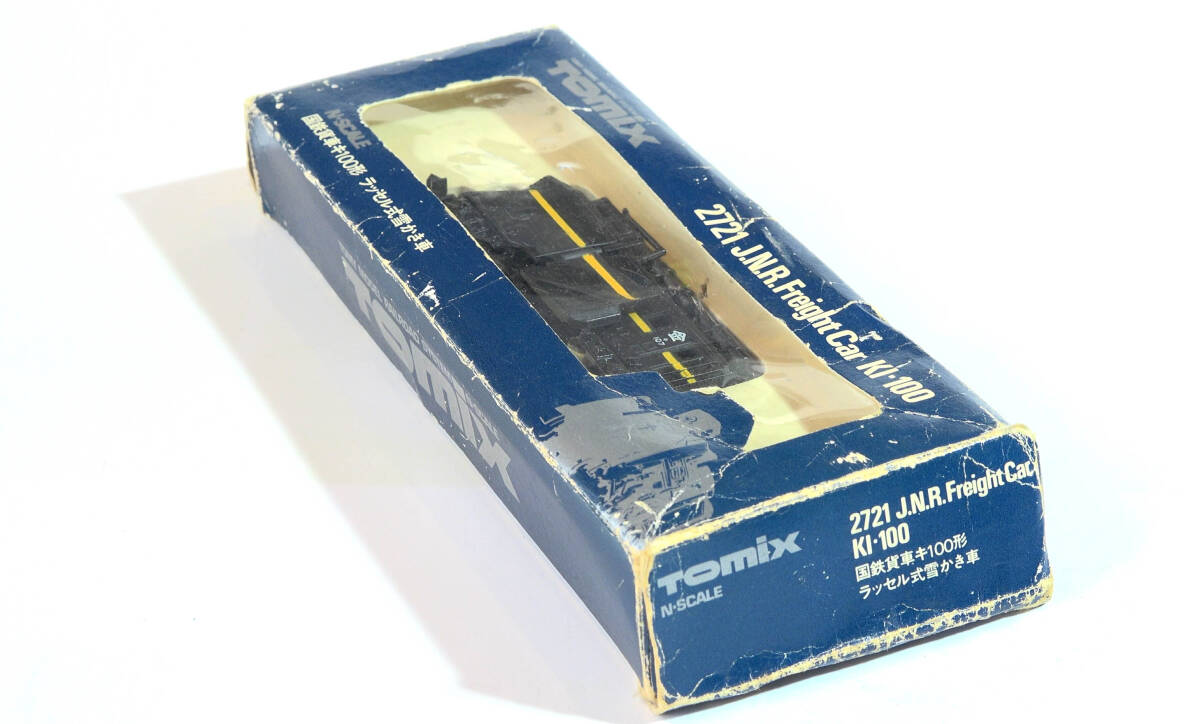 【H54A78】TOMIX「No.2721 キ100形」国鉄貨車ラッセル式雪かき車 中古Nゲージ ジャンク トミックス拍卖