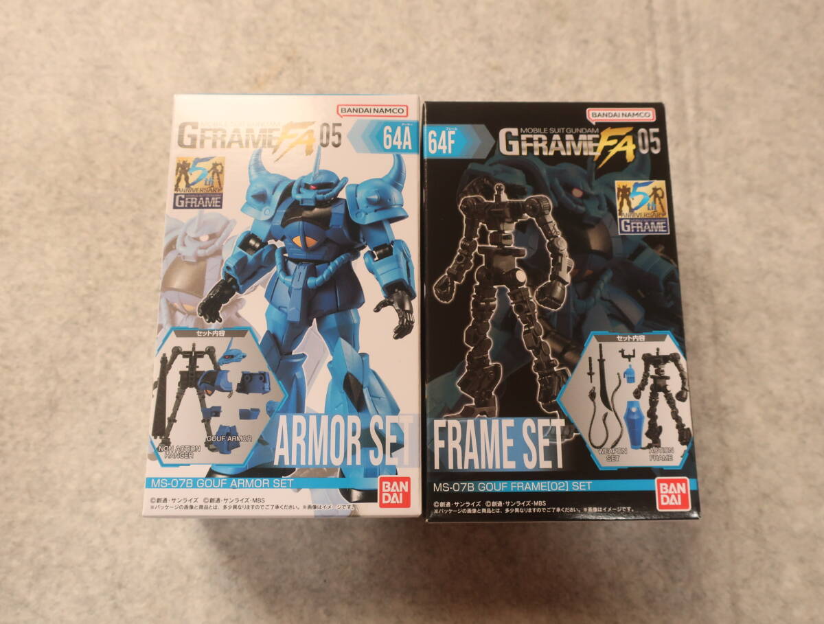 GフレームFA グフ 機動戦士ガンダム プラモデル 食玩 GFRAME ジーフレーム モビルスーツ バンダイ BANDAI拍卖