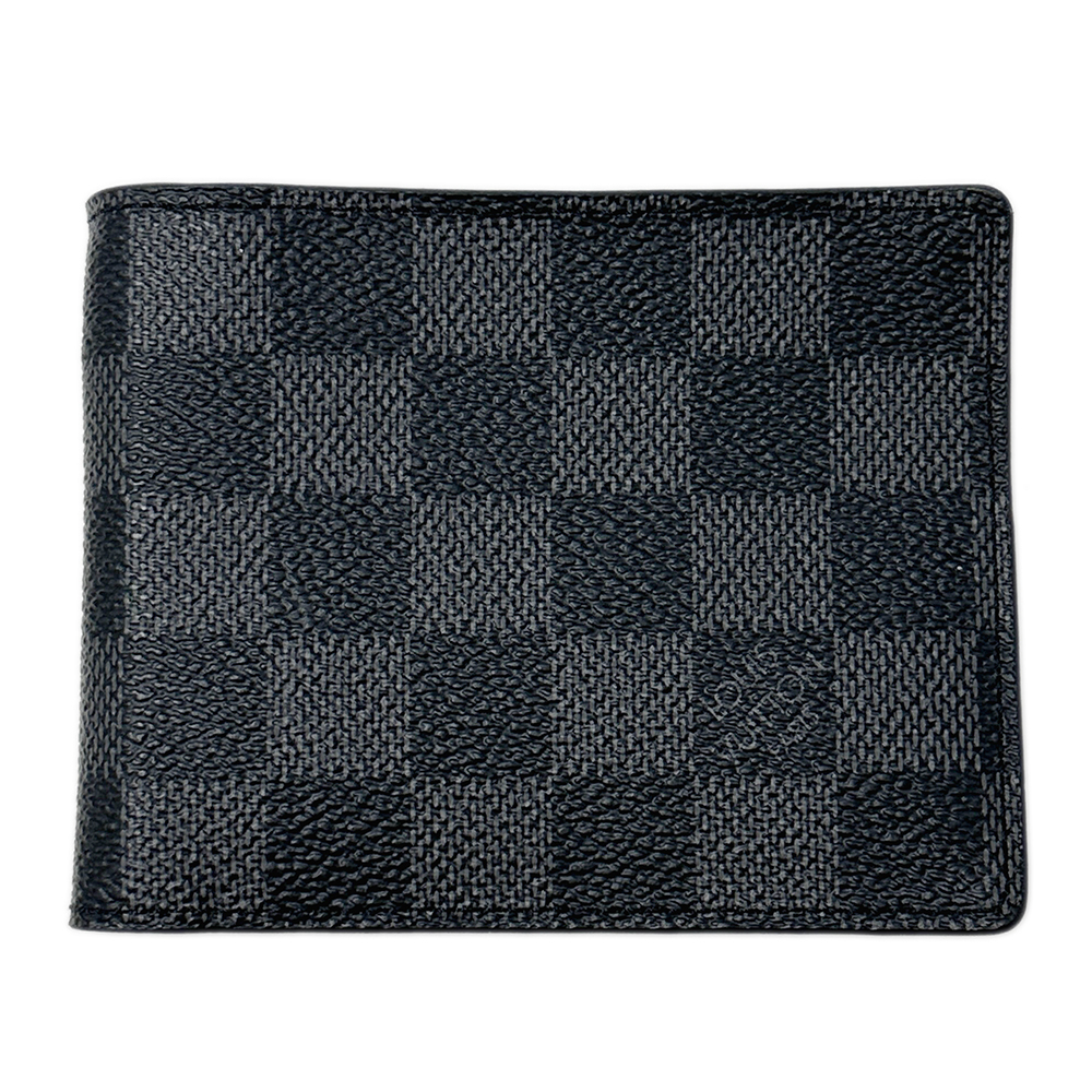 ルイ・ヴィトン LOUIS VUITTON 財布 ダミエ グラフィット メンズ ブランド 二つ折り財布 ポルトフォイユ パンス N41623 マネークリップ拍卖
