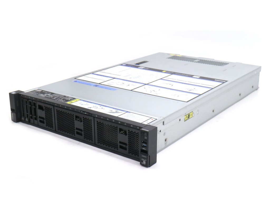 Lenovo ThinkSystem SR650 Xeon Gold 6130 2.1GHz(32スレッドCPUx2基) メモリ256GB 300GBx2(SAS2.5/12Gbps/RAID1) ThinkSystem RAID 930-8i拍卖