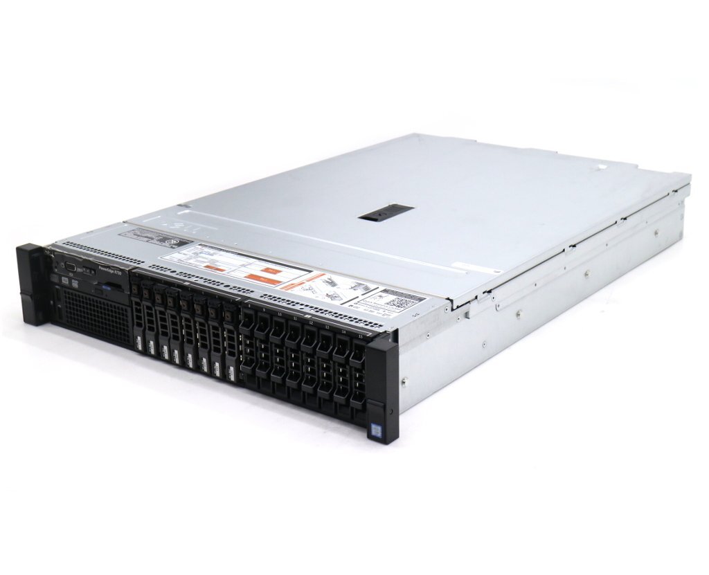 DELL PowerEdge R730 Xeon E5-2650 v3 2.3GHz(20スレッドCPUx2基) メモリ256GB ストレージなし DVD+-RW AC*2 PERC H730P Mini拍卖