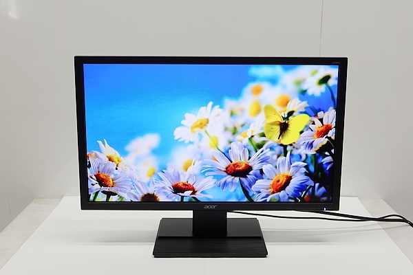 中古モニター23.6型ワイド液晶ディスプレイ acer V246HL【中古】拍卖