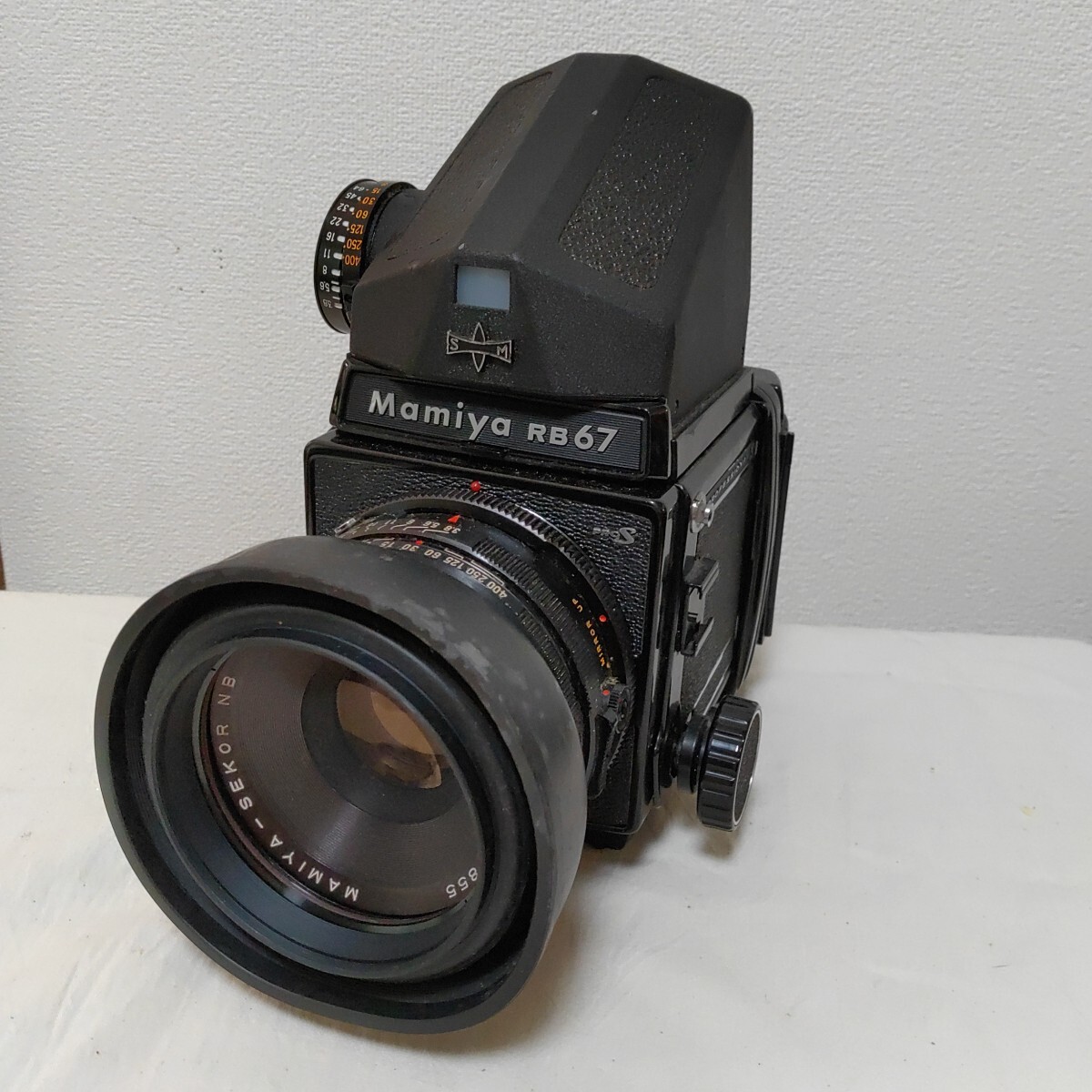 Mamiya RB67 中判フィルムカメラ ボディ 127mm f=3.8 レンズ付き ジャンク 0603-F4-TA2拍卖