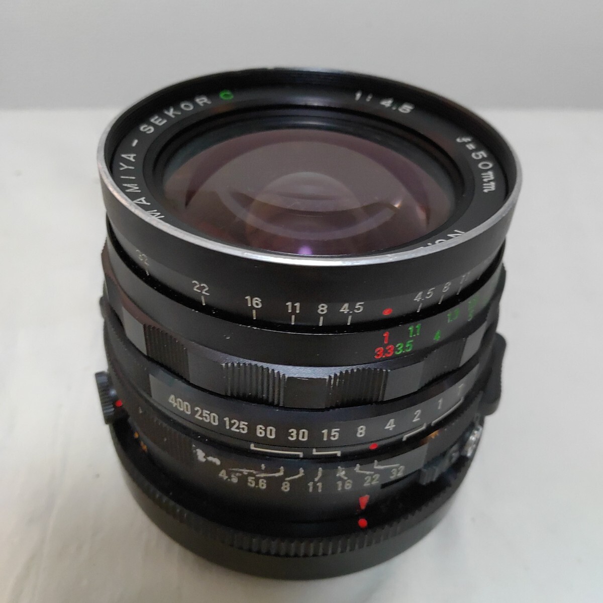 MAMIYA-SEKOR C マミヤ 50mm F4.5 中判カメラ レンズ 0603-D2-TA6拍卖