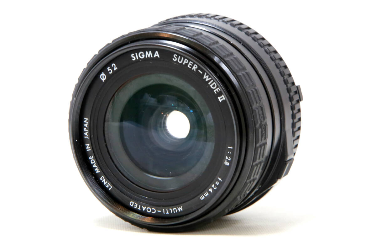 シグマ SIGMA SUPER-WIDE Ⅱ 24mm F2.8 for MINOLTA ミノルタ用 #580-20拍卖