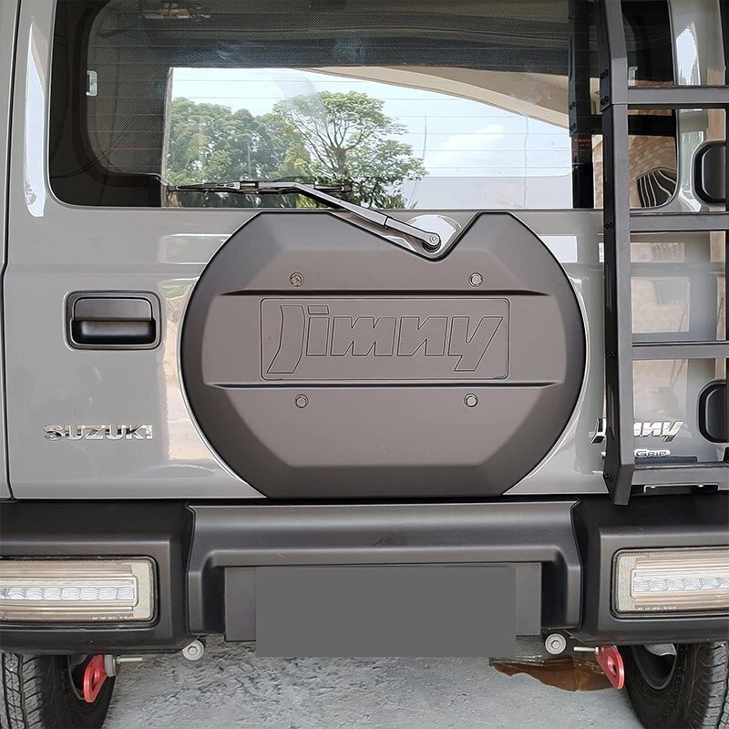 新型スズキジムニー スペアタイヤレスカバー JB64JB74 リアゲートカバー 背面レスカバー スムージングパネル 外装パーツ マッド拍卖