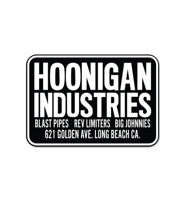 【送料無料】 HOONIGAN フー二ガン ケンブロック MONSTER ENERGY モンスターエナジー ステッカー SHOP HOONIGAN INDUSRIES BLACK/WHITE拍卖
